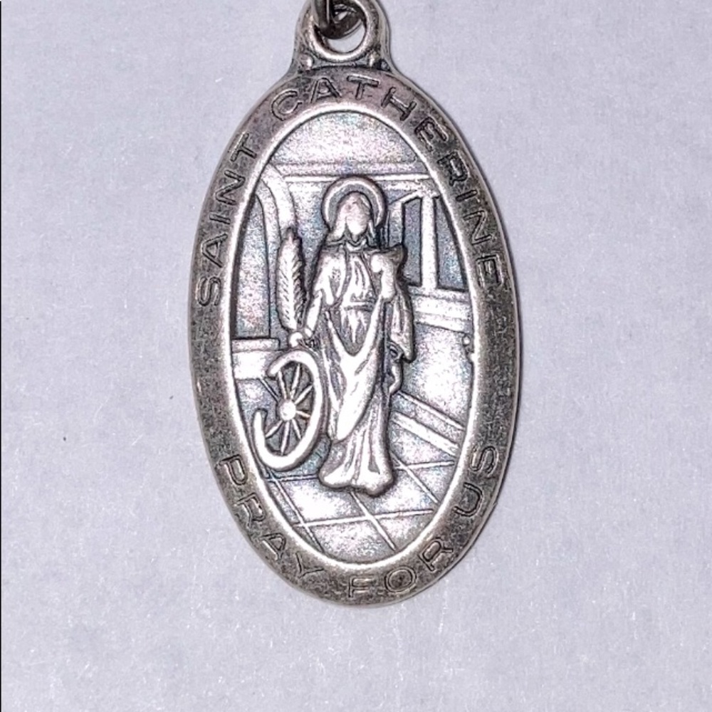 Italian Saint Catherine Necklace